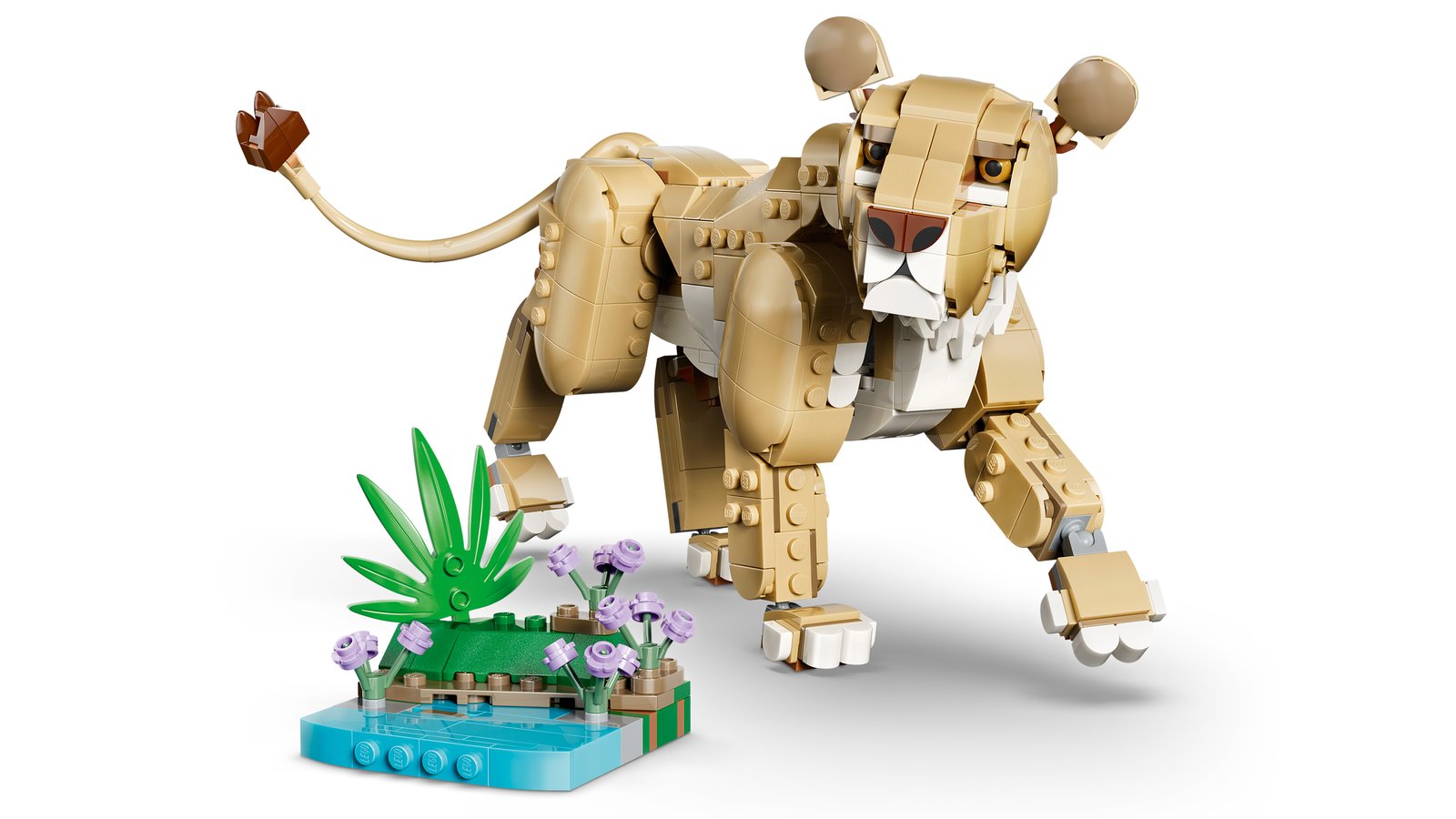 LEGO 31386 LEGO® Creator 31386 - Wilde Tiere: Majestätischer Löwe – Detailansicht 1