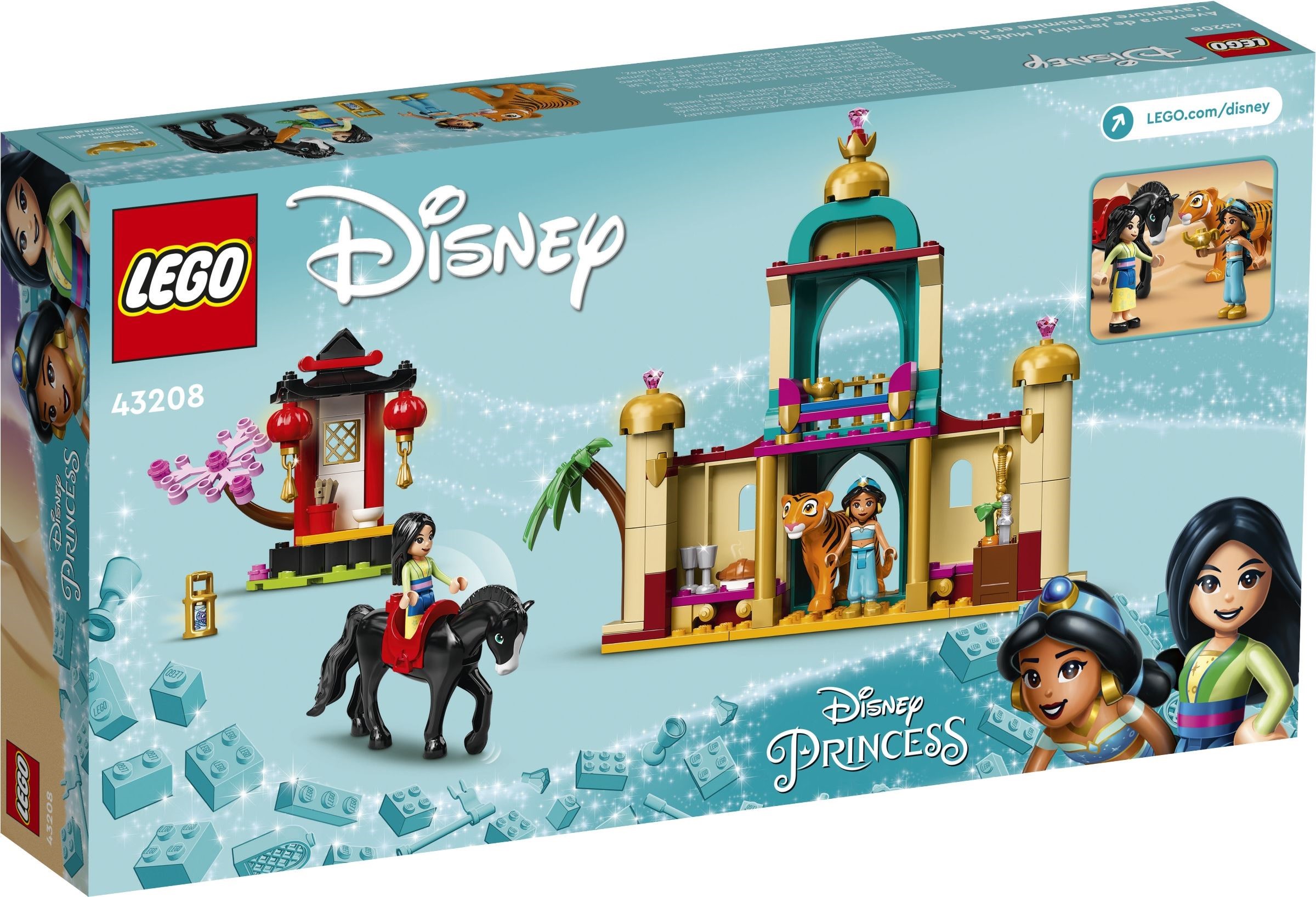 LEGO® Disney 43208 - Jasmins und Mulans Abenteuer