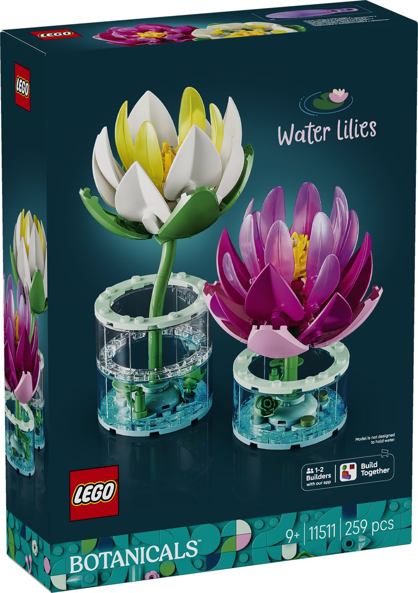 LEGO 11511 LEGO® Botanicals 11511 - Seerosen – Verpackung vorne