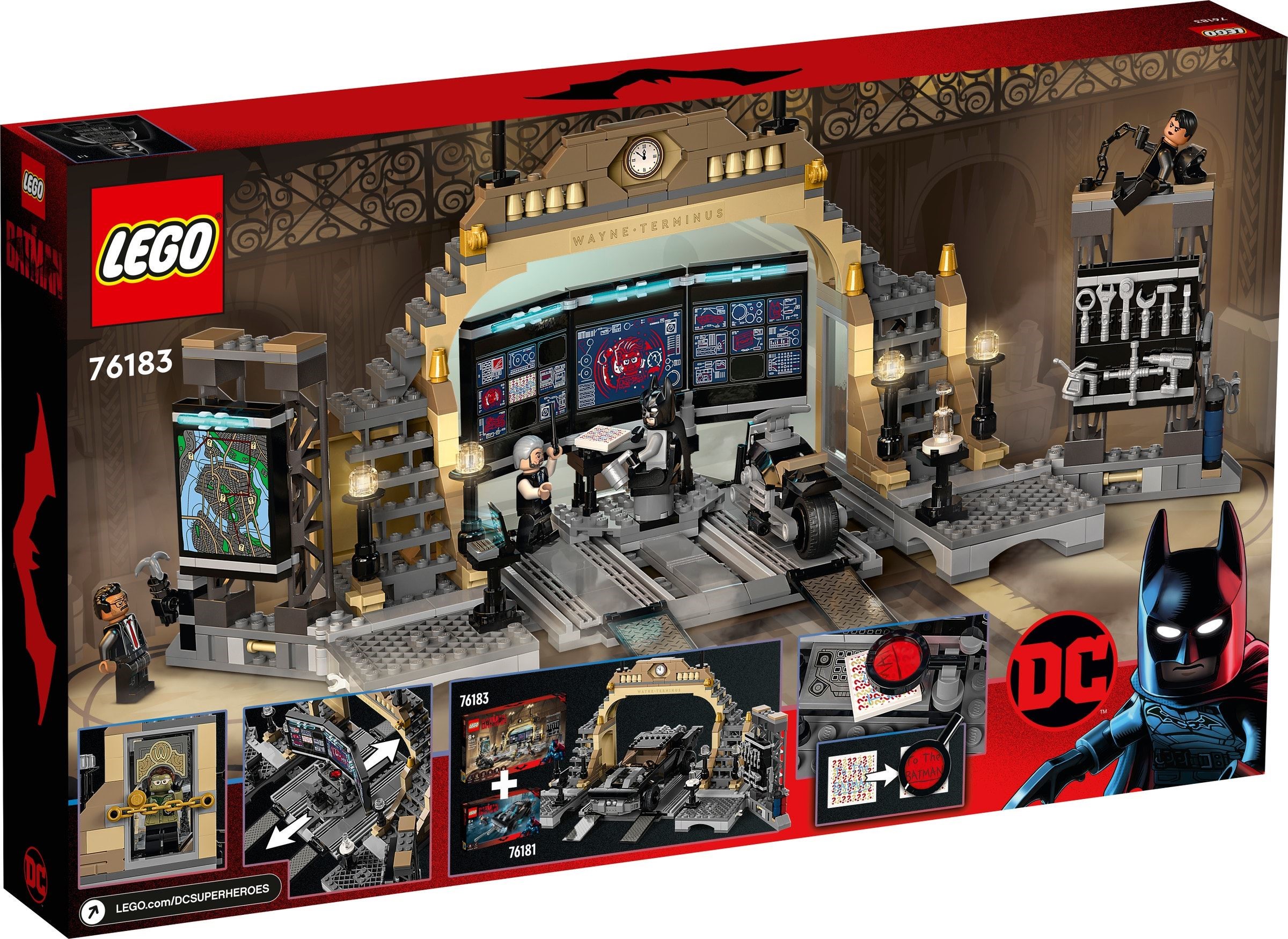 LEGO® DC 76183 - Bathöhle™: Duell mit Riddler™