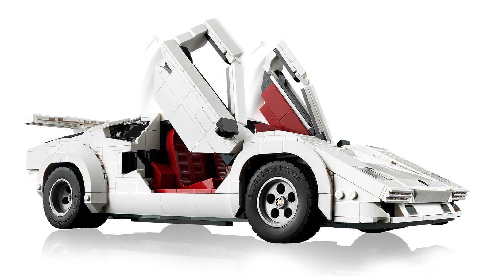 LEGO 10337 LEGO® Icons 10337 - Lamborghini Countach 5000 Quattrovalvole – Detailansicht 3