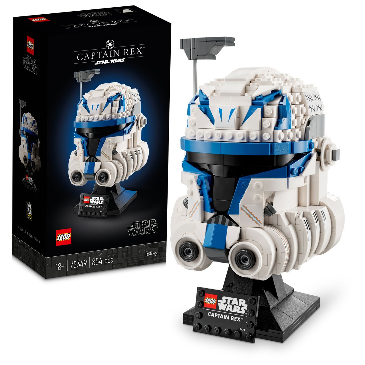 LEGO 75349 LEGO® Star Wars™ 75349 - Captain Rex™ Helm – Box & Produkt