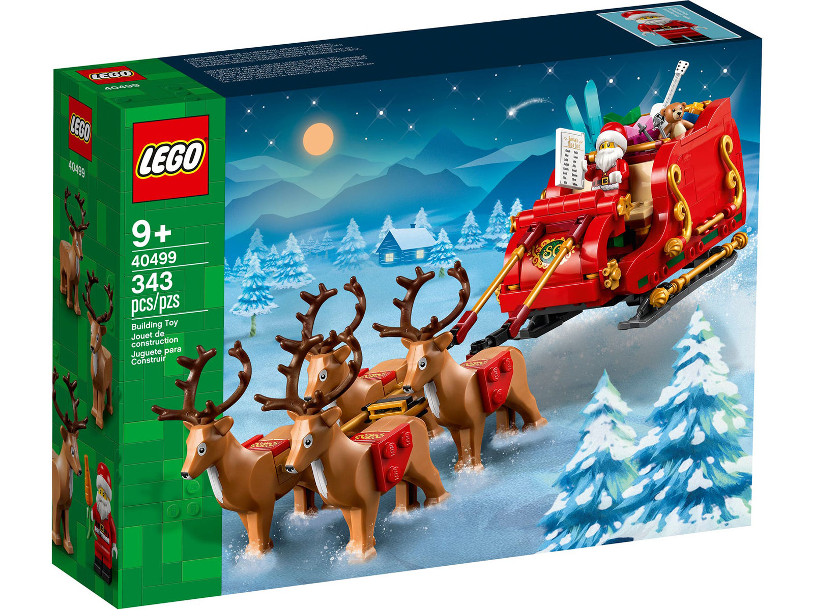 LEGO® 40499 - Schlitten des Weihnachtsmanns LEGO® 40499 - Schlitten des Weihnachtsmanns