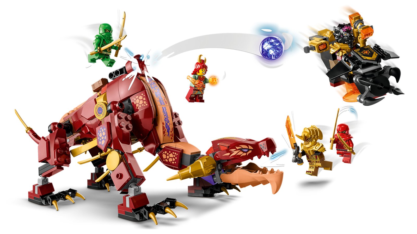 LEGO 71793 LEGO® Ninjago 71793 - Wyldfires Lavadrache – Detailansicht 2
