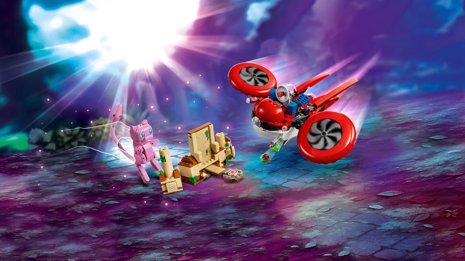 LEGO 72161 LEGO® Pokémon™ 72161 - SMART Play™: Drohnensuche nach einem Mysteriösen Mew – Detailansicht 3