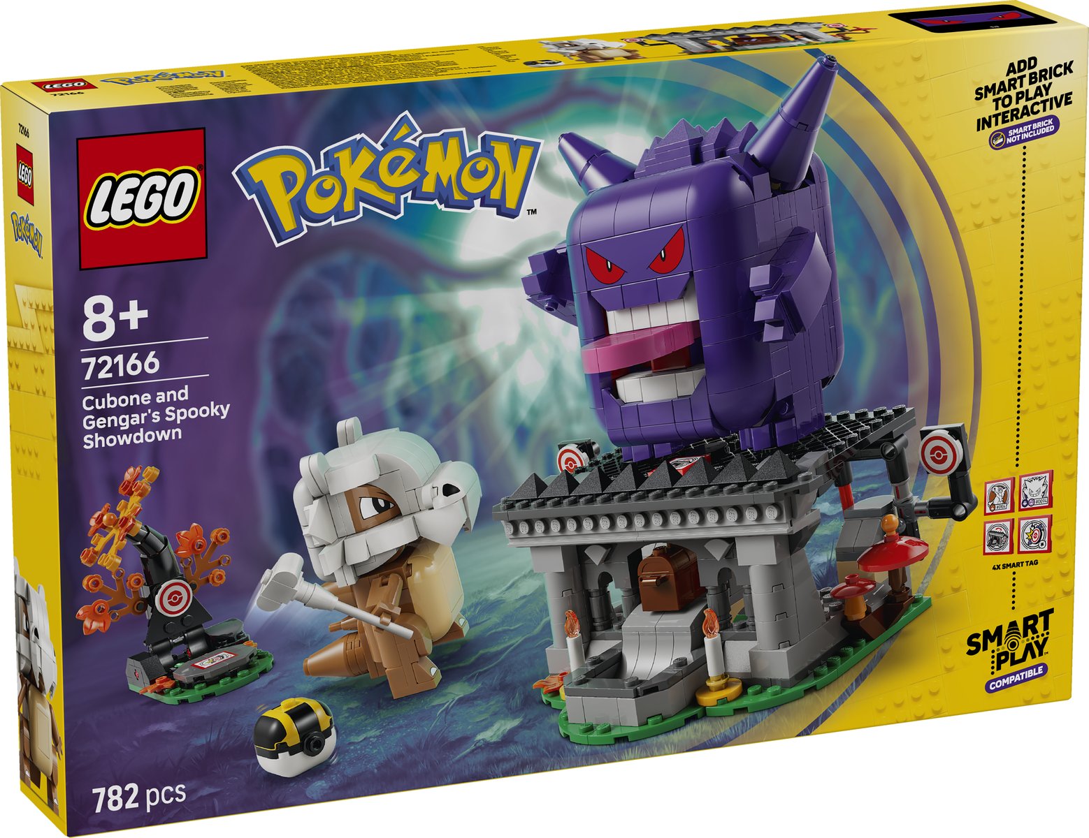 LEGO 72166 LEGO® Pokémon™ 72166 - SMART Play™: Tragossos und Gengars Gruselduell – Verpackung vorne