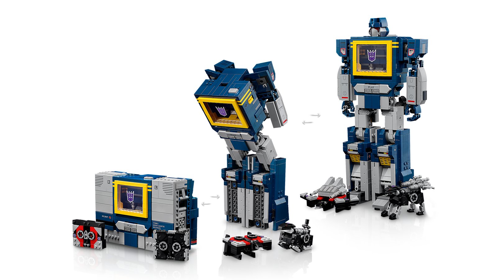 LEGO 10358 LEGO® Icons 10358 - Transformers: Soundwave – Detailansicht 4