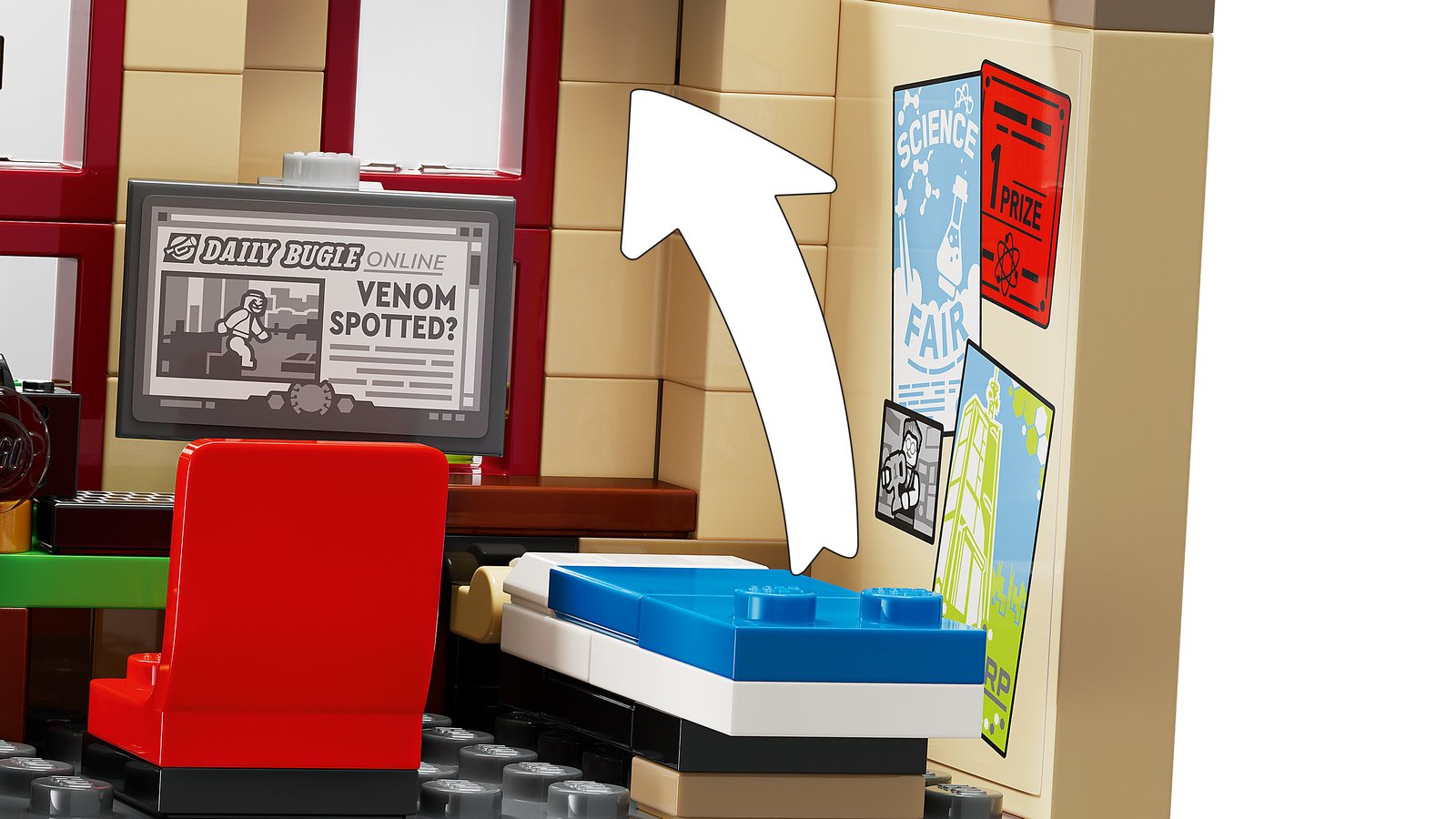 LEGO 76317 LEGO® Super Heroes 76317 - Peter Parkers Wohnung – Detailansicht 4