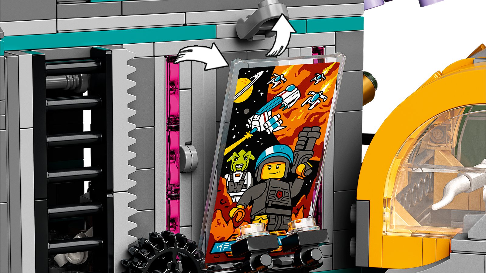 LEGO 71741 LEGO® Ninjago 71741 - Die Gärten von NINJAGO® City – Detailansicht 6
