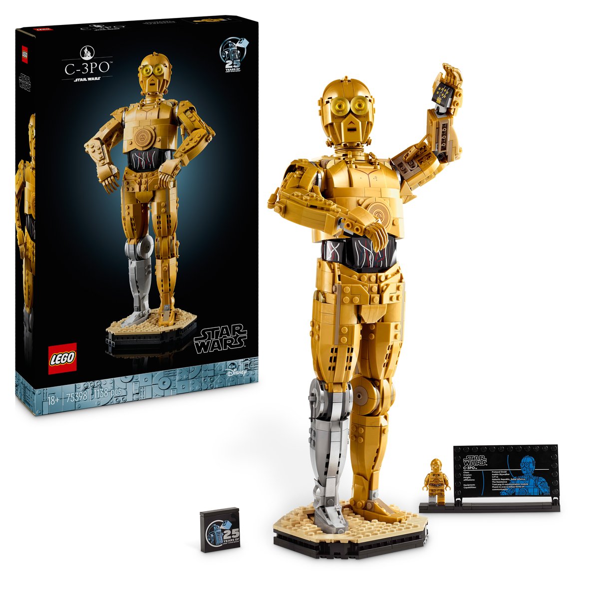 LEGO 75398 LEGO® Star Wars™ 75398 - C-3PO™ – Box & Produkt