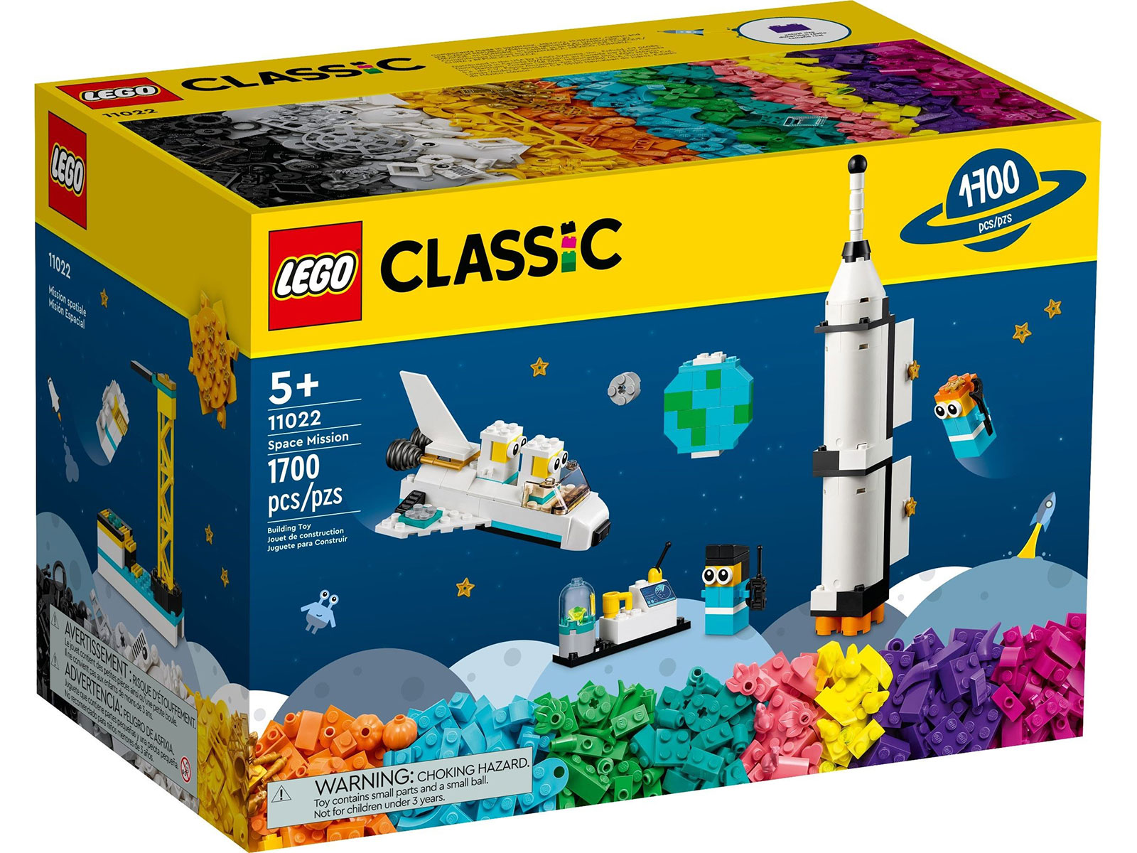 LEGO® Classic 11022 - XXL Steinebox Erde und Weltraum