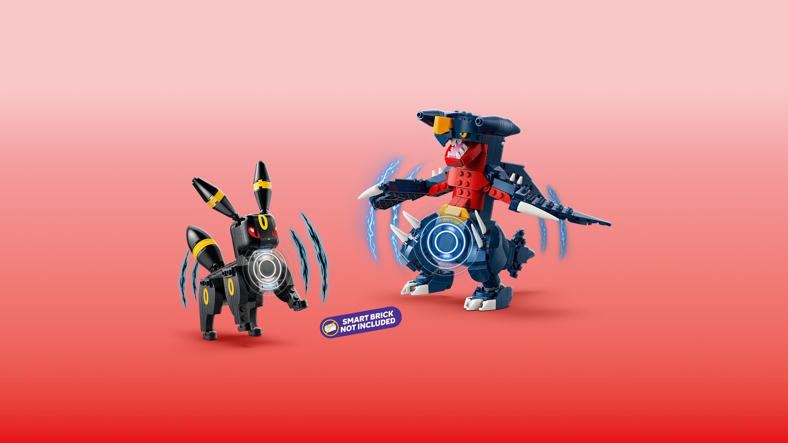 LEGO 72165 LEGO® Pokémon™ 72165 - SMART Play™: Nachtaras und Knakracks Duell um die Meisterschaft – Detailansicht 4