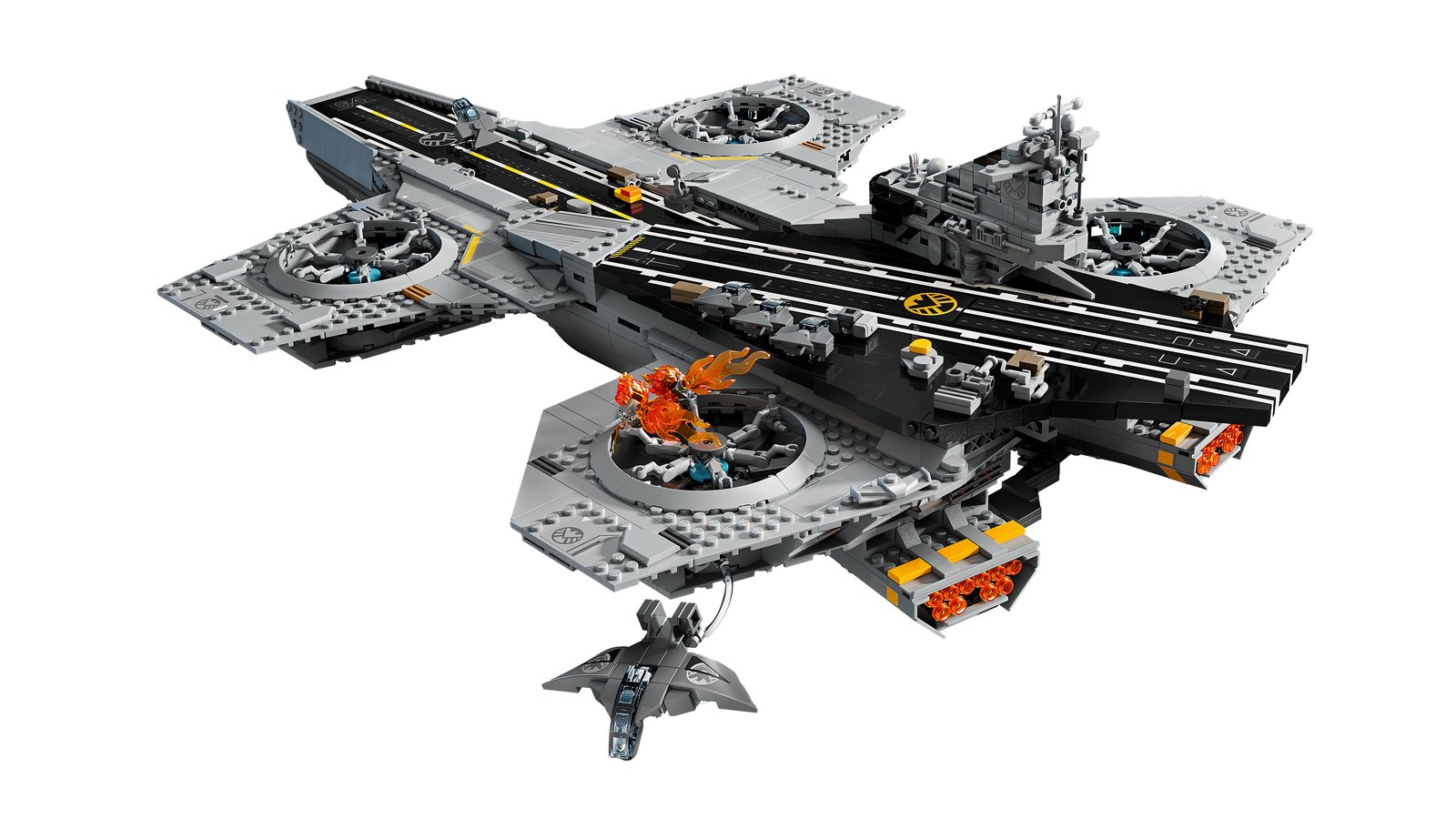 LEGO 76354 LEGO® ǀ Marvel 76354 - S.H.I.E.L.D.-Helicarrier – Detailansicht 4