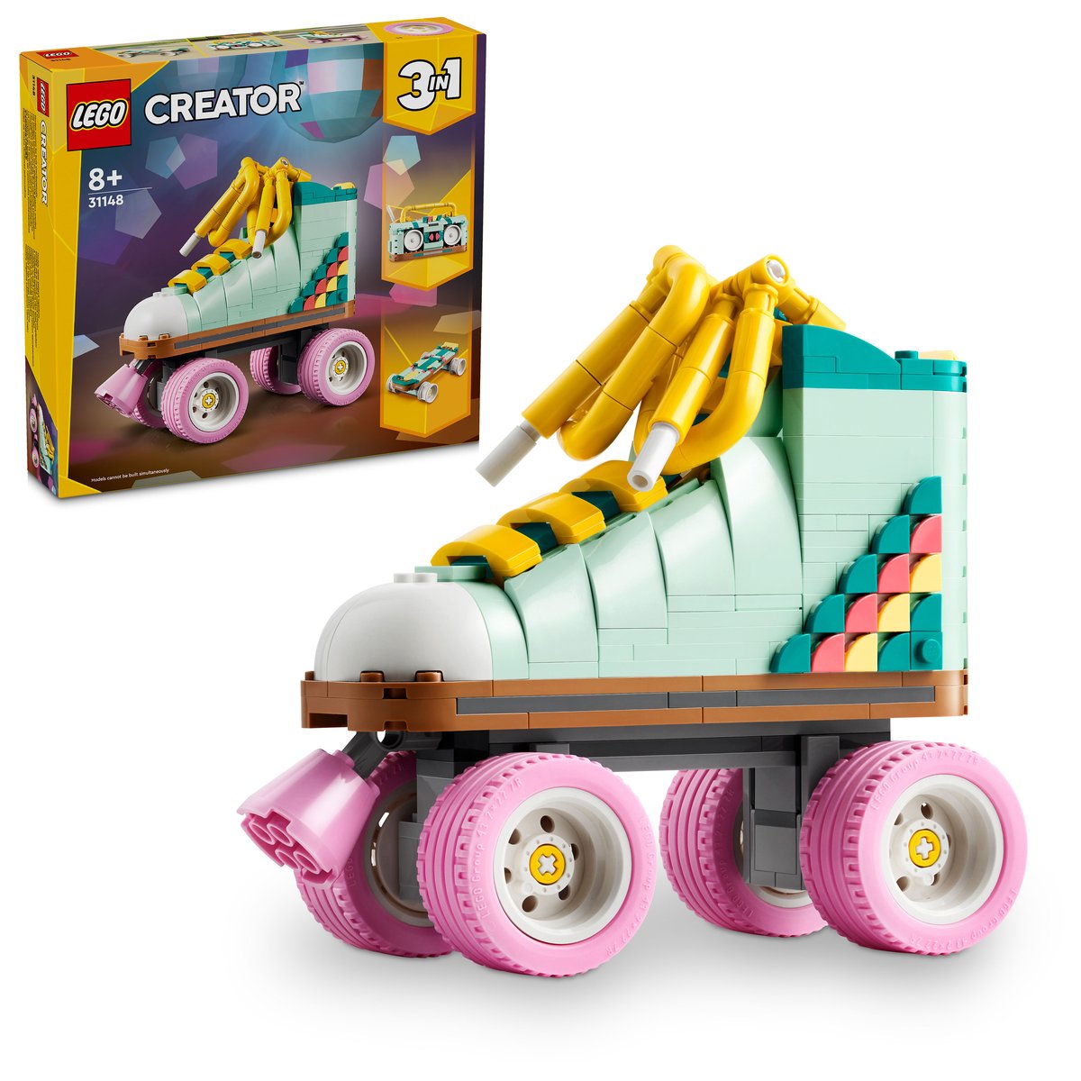 LEGO 31148 LEGO® Creator 31148 - Rollschuh – Box & Produkt