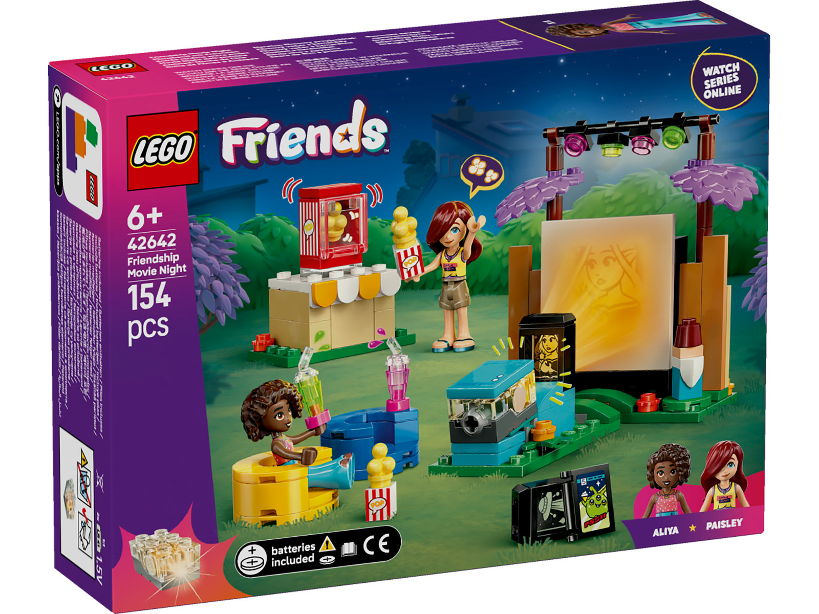 LEGO® Friends 42642 - Filmabend mit Freunden