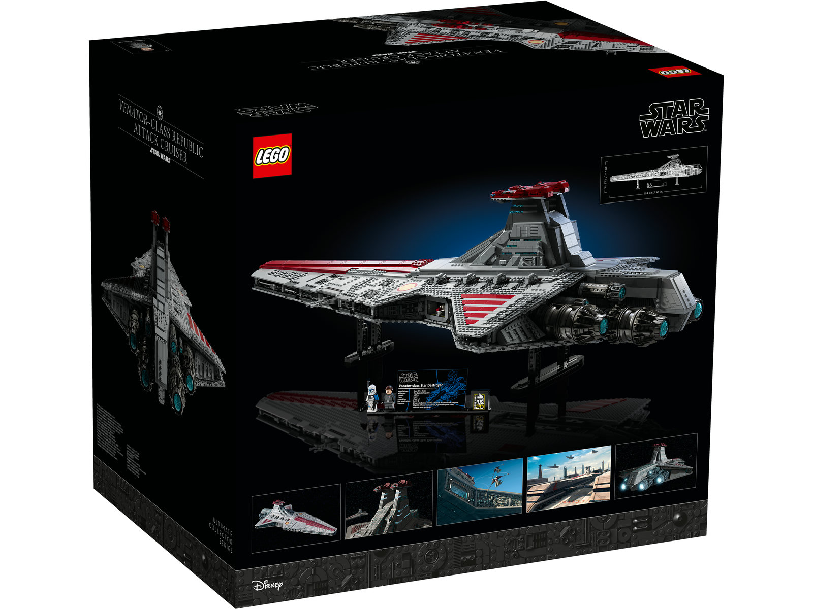 LEGO® Star Wars™ 75367 - Republikanischer Angriffskreuzer der Venator-Klasse