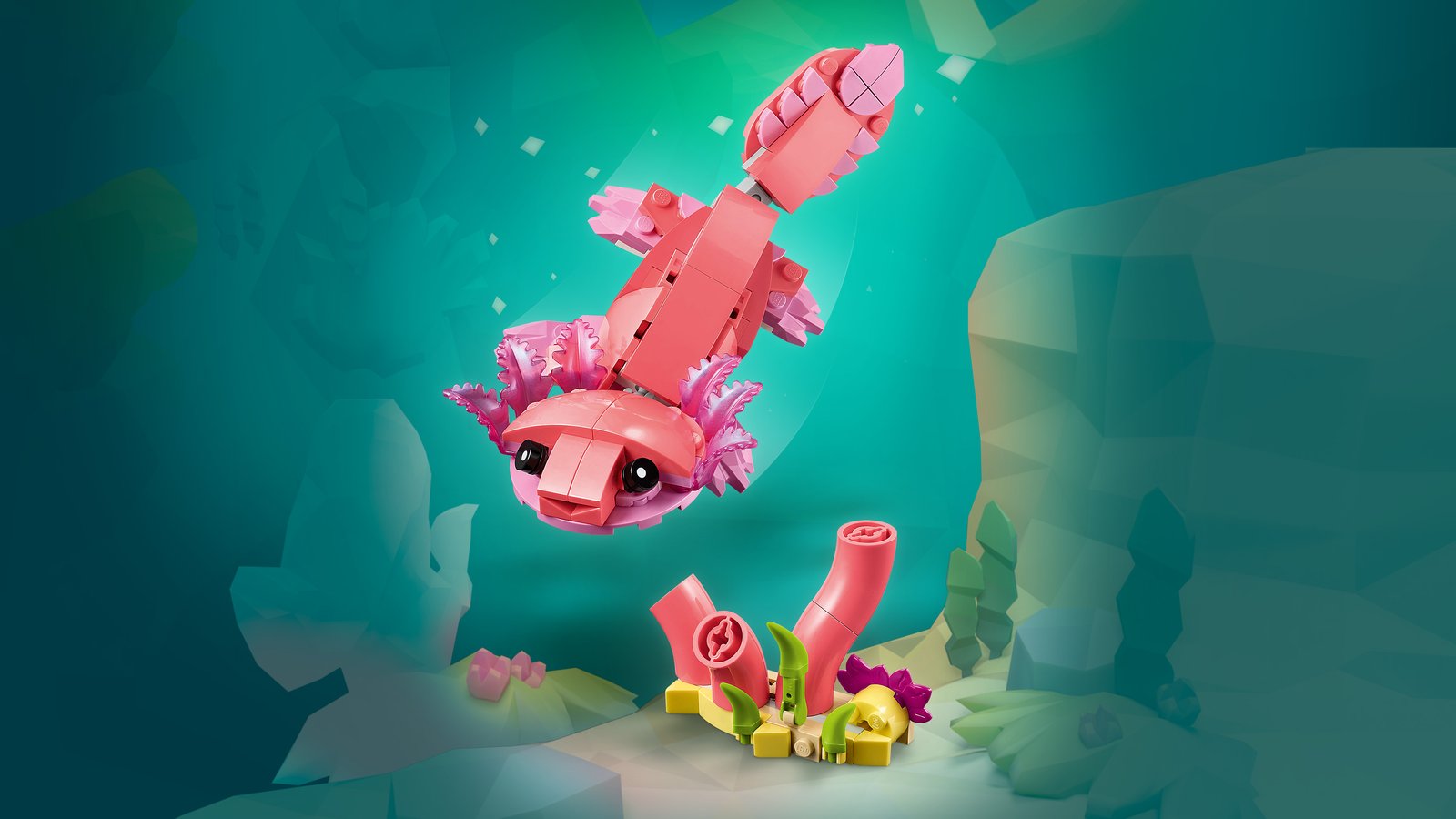 LEGO 31170 LEGO® Creator 31170 - Wilde Tiere: Rosa Flamingo – Detailansicht 8