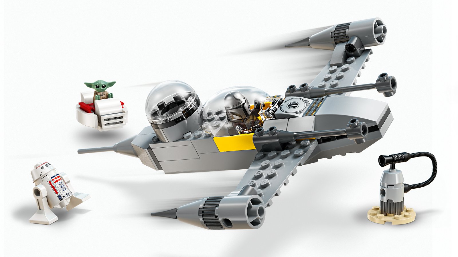 LEGO 75410 LEGO® Star Wars™ 75410 - Mandos und Grogus N-1 Starfighter™ – Primaeres Produktbild