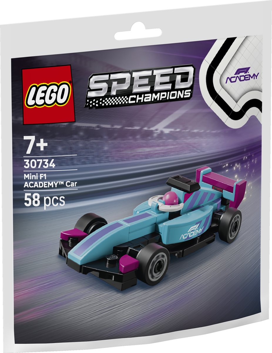 LEGO® Speed Champions 30734 - F1 ACADEMY™ Mini-Auto