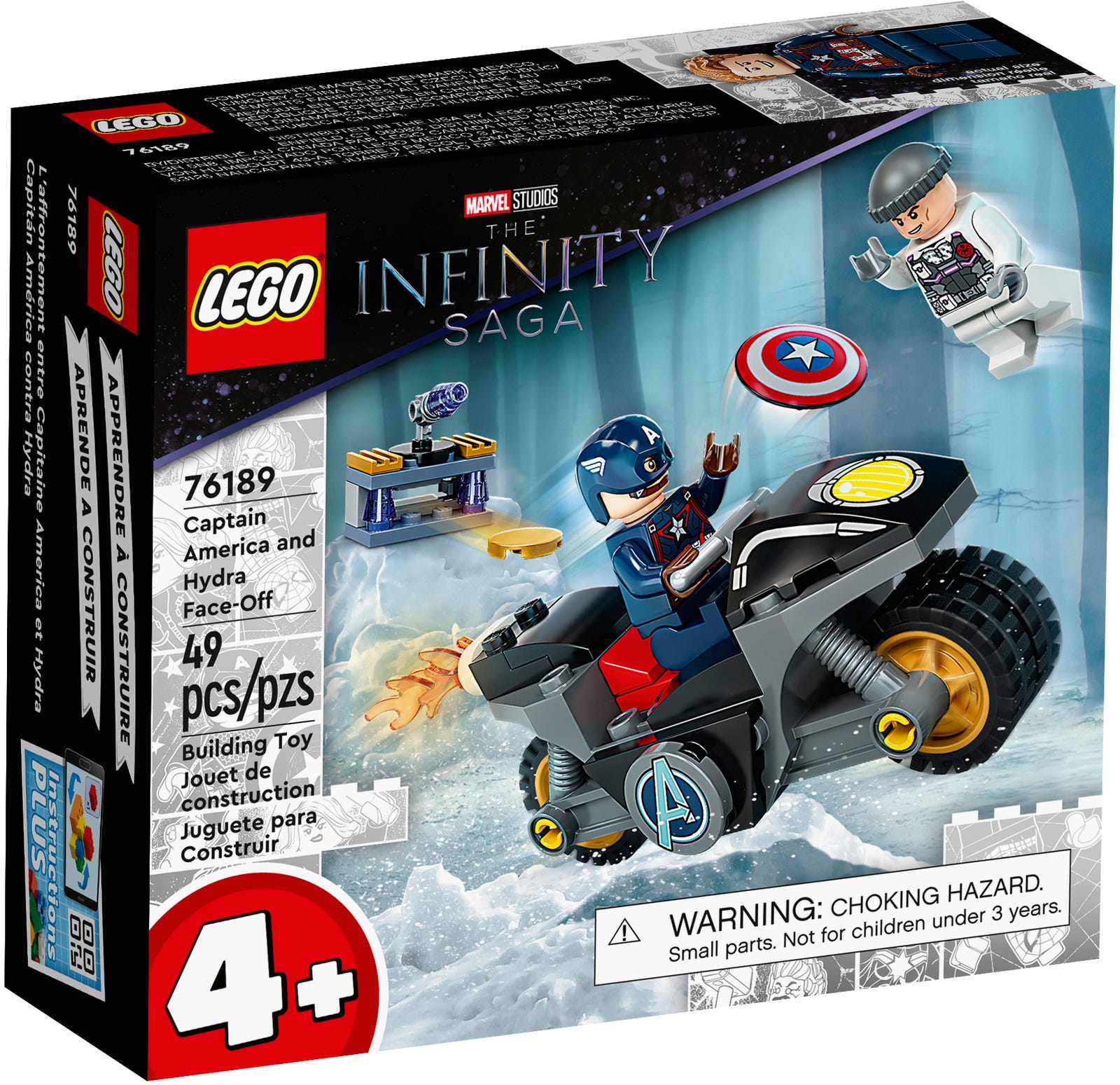 LEGO® Marvel 76189 - Duell zwischen Captain America und Hydra LEGO® Marvel 76189 - Duell zwischen Captain America und Hydra