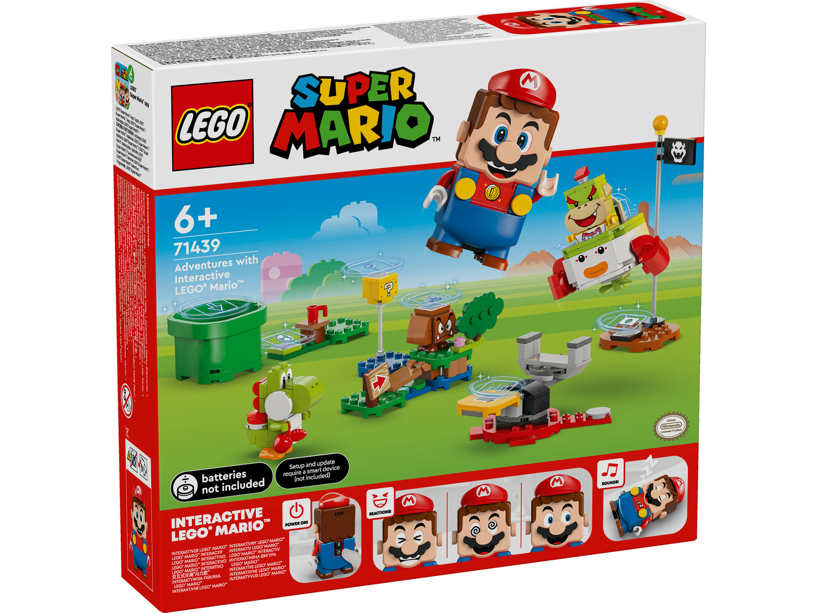 LEGO® Super Mario 71439 - Abenteuer mit dem interaktiven LEGO® Mario™ LEGO® Super Mario 71439 - Abenteuer mit dem interaktiven LEGO® Mario™
