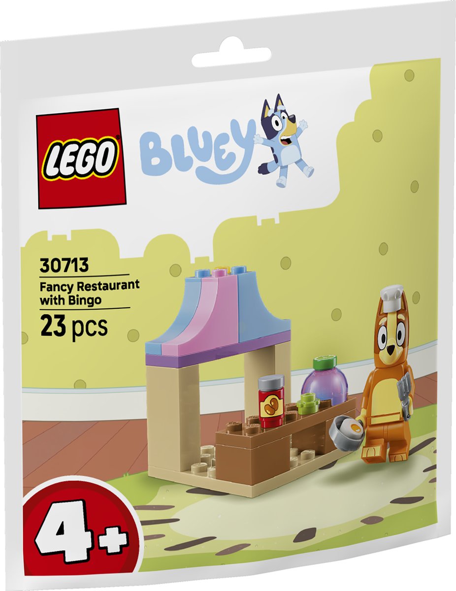 LEGO 30713 Bluey 30713 - Restaurant mit Bingo – Verpackung vorne