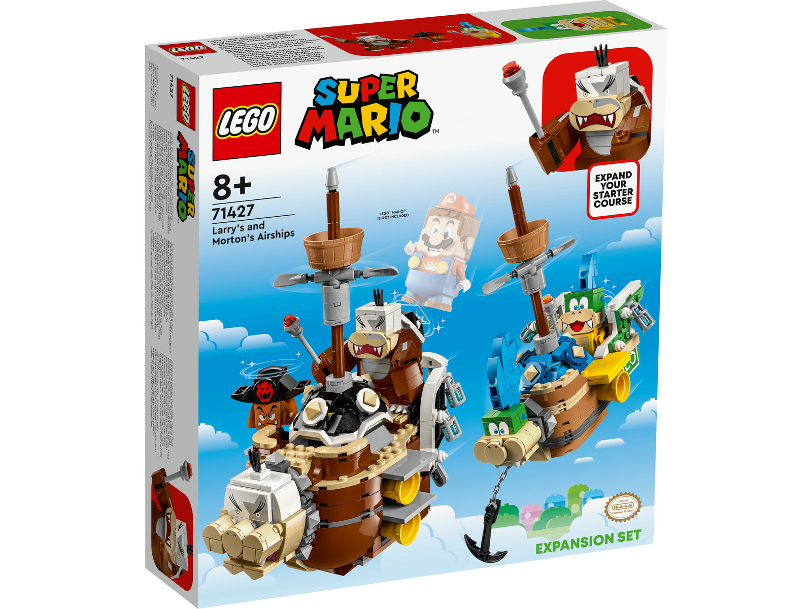 LEGO® Super Mario 71427 - Larry und Mortons Luftgaleeren – Erweiterungsset LEGO® Super Mario 71427 - Larry und Mortons Luftgaleeren – Erweiterungsset