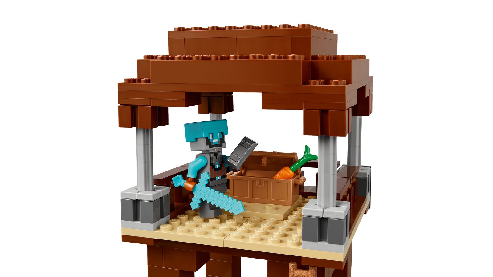 LEGO 21278 LEGO® Minecraft 21278 - Ein Verwüster am Plünderer-Außenposten – Detailansicht 5