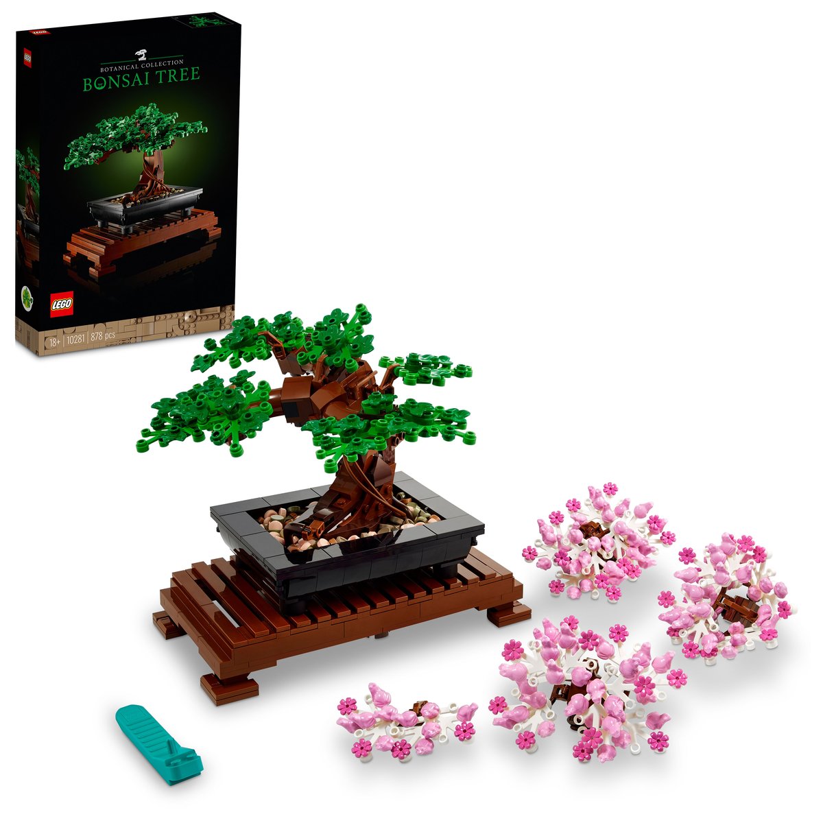 LEGO 10281 LEGO® Icons 10281 - Bonsai Baum – Box & Produkt