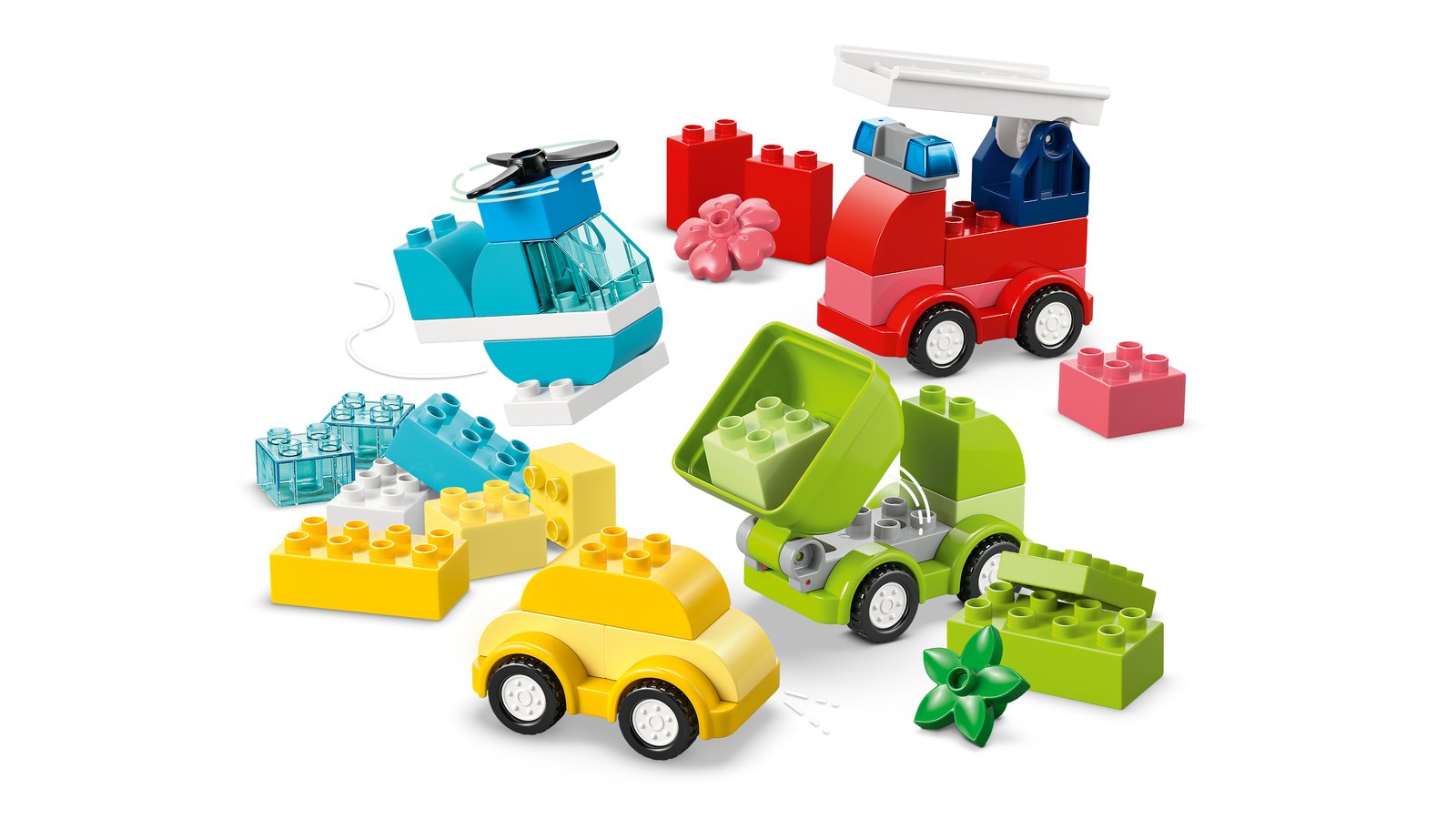 LEGO 10474 LEGO® DUPLO My First 10474 - Kreative Fahrzeuge – Primaeres Produktbild