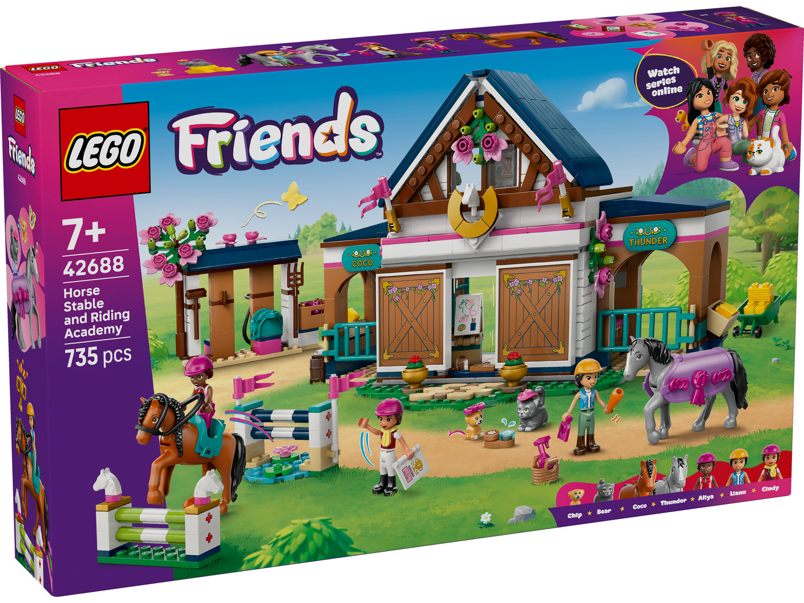 LEGO® Friends 42688 - Pferdestall und Reitschule