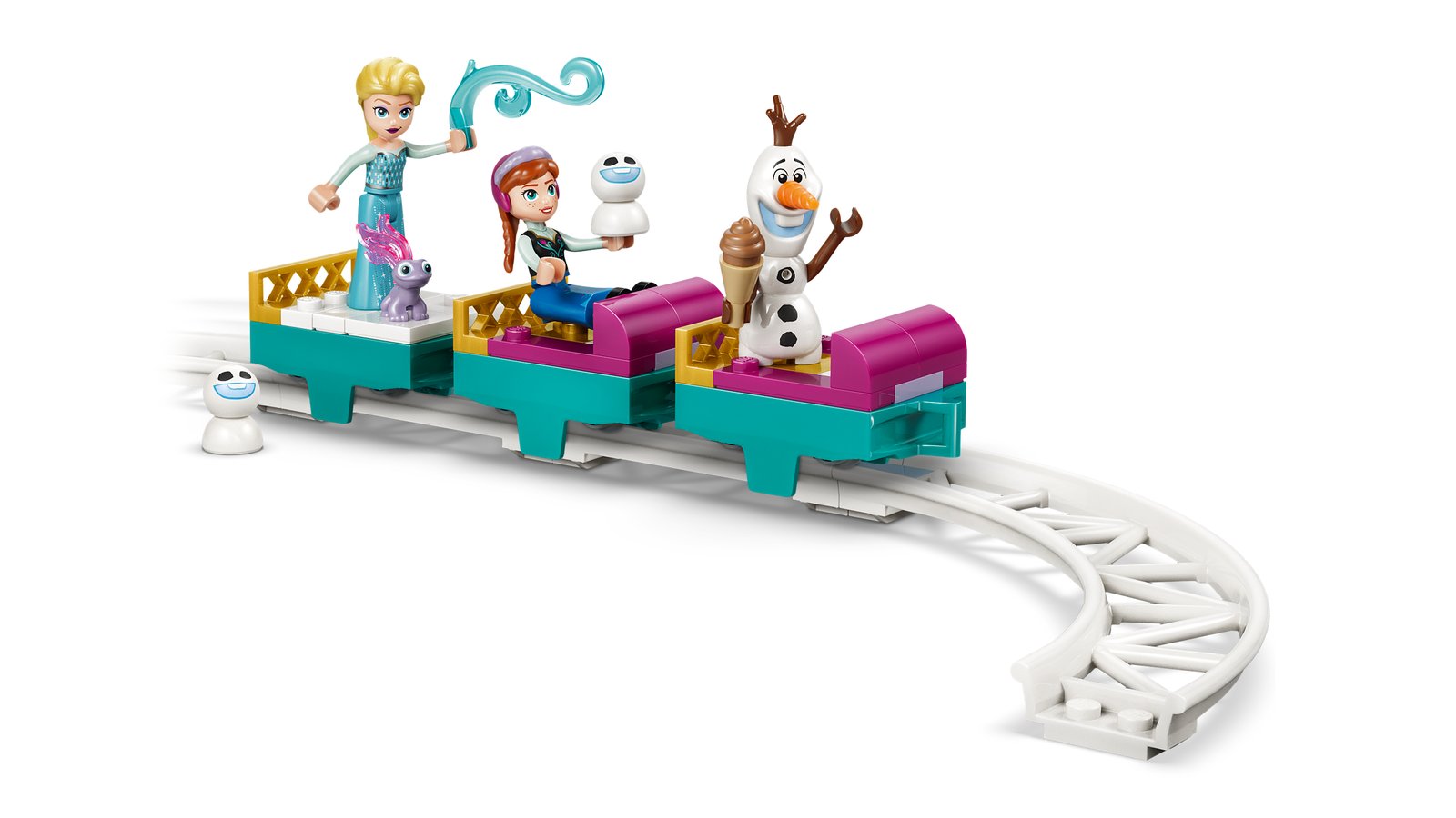 LEGO 43281 LEGO® Disney Princess 43281 - Elsas Schlittenfahrt um den Eispalast – Detailansicht 2