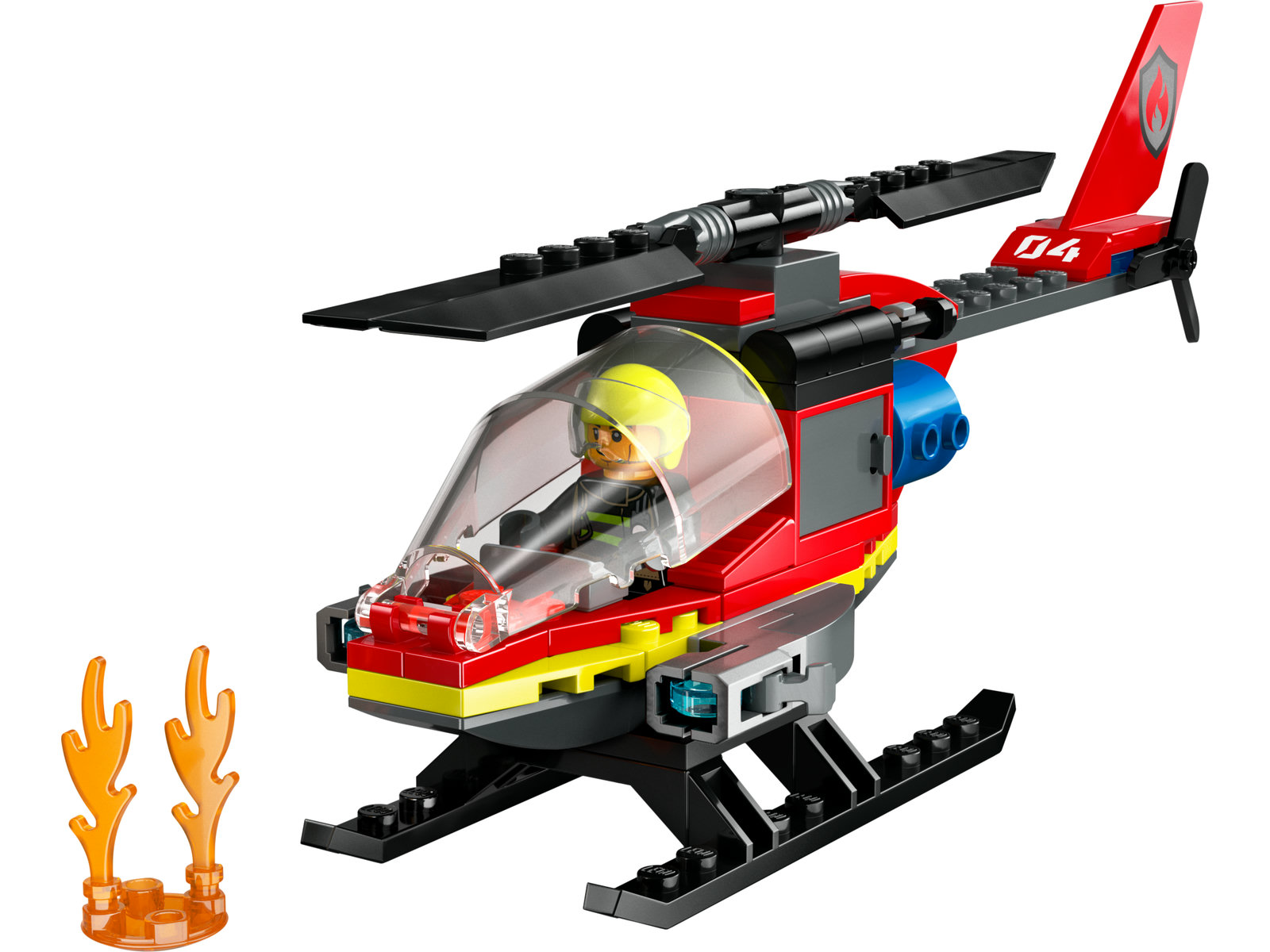 LEGO® City 60411 - Feuerwehrhubschrauber