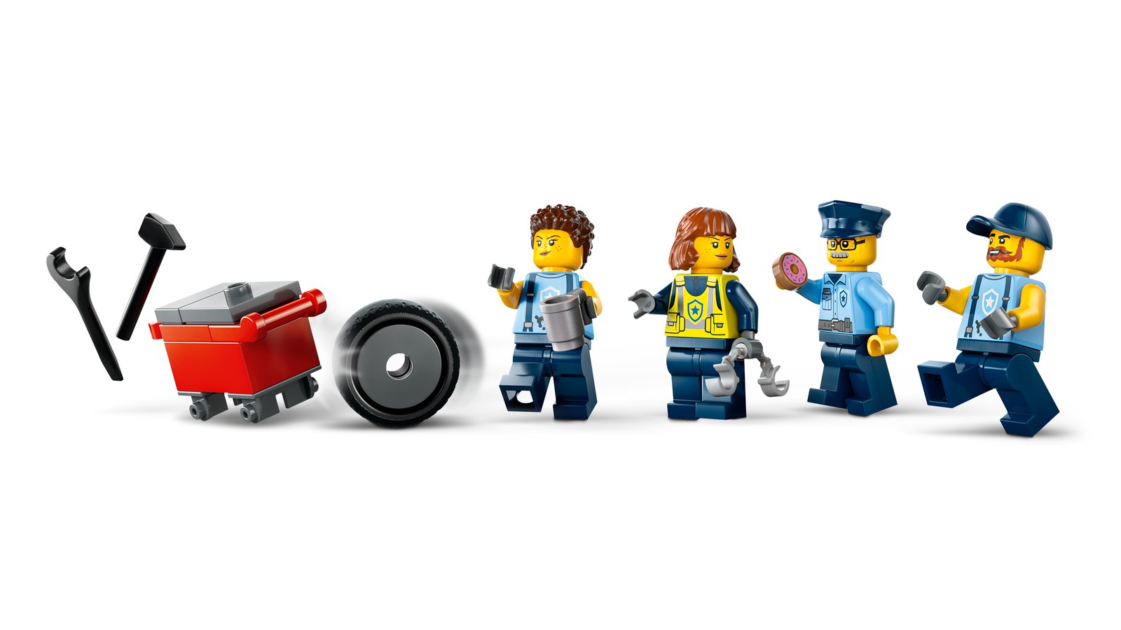 LEGO 60457 LEGO® City 60457 - Polizeiwerkstatt – Detailansicht 1