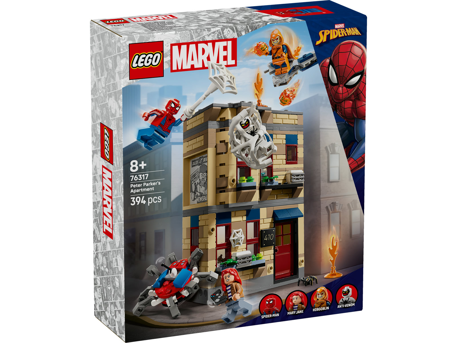 LEGO® Super Heroes 76317 - Peter Parkers Wohnung