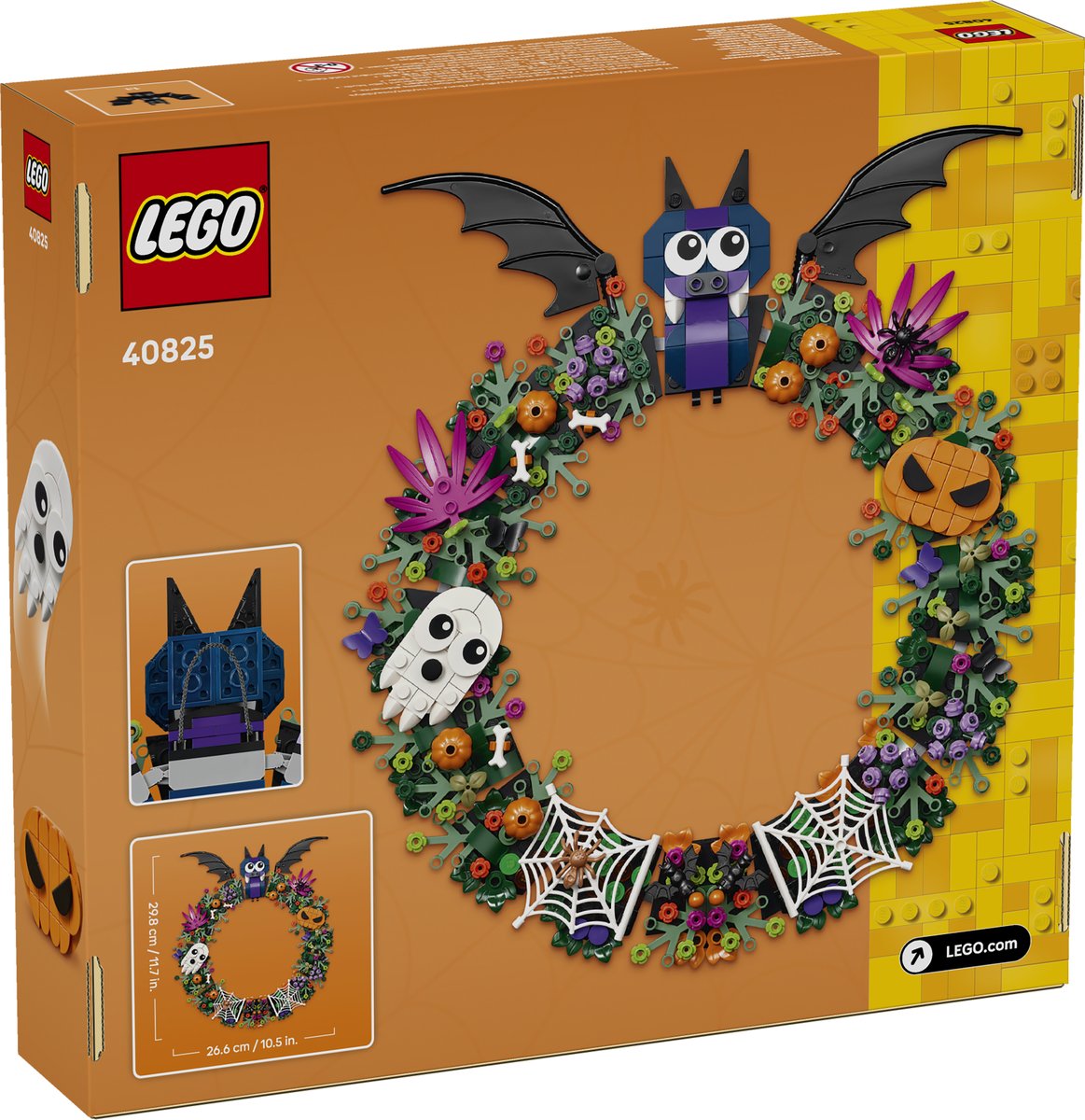 LEGO 40825 LEGO® LEGO Iconic 40825 - Halloweenkranz – Verpackung hinten