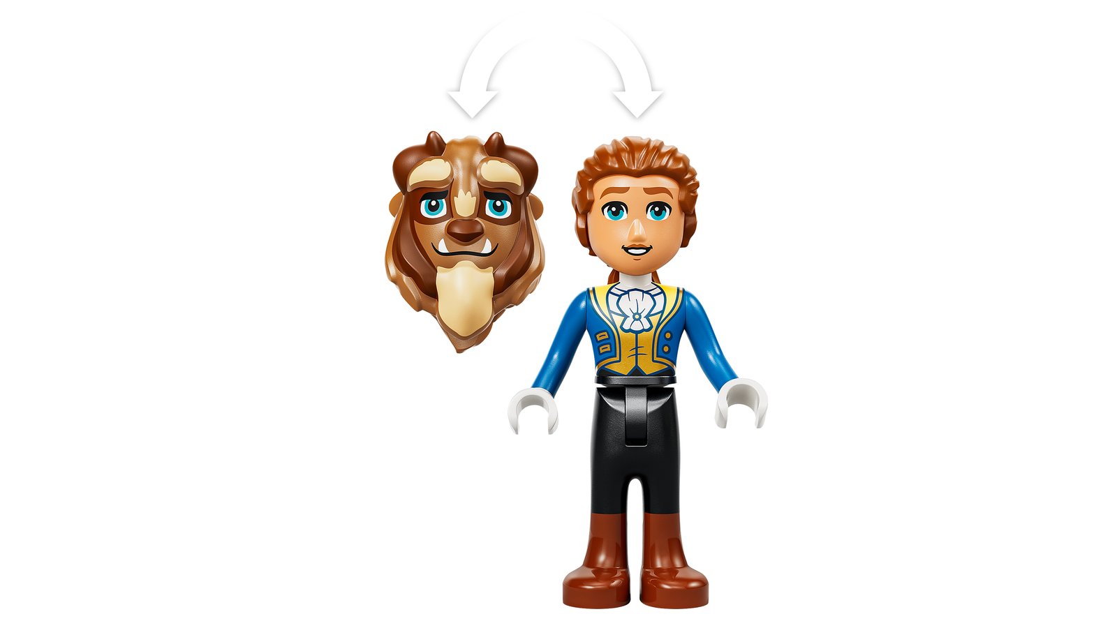 LEGO 43289 LEGO® ǀ Disney Princess 43289 - Das verzauberte Schloss von Belle und dem Biest – Detailansicht 5
