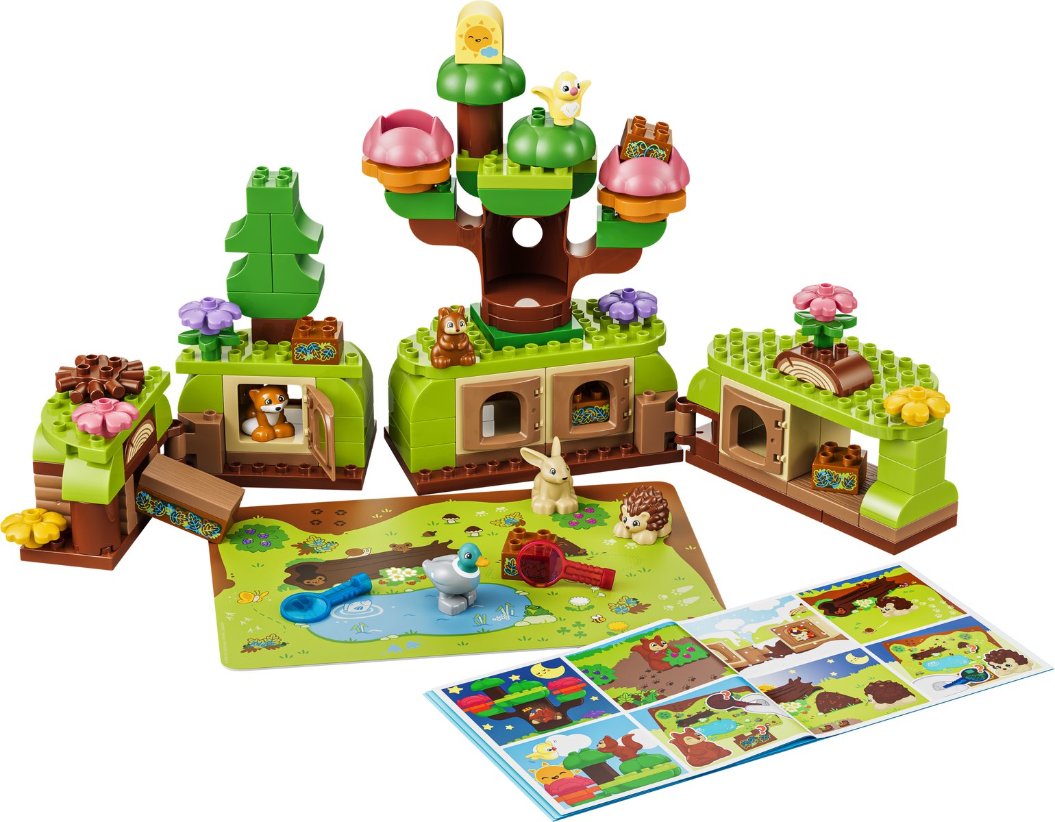LEGO 10480 LEGO® DUPLO® 10480 - Wald mit wilden Tieren – Produktfoto