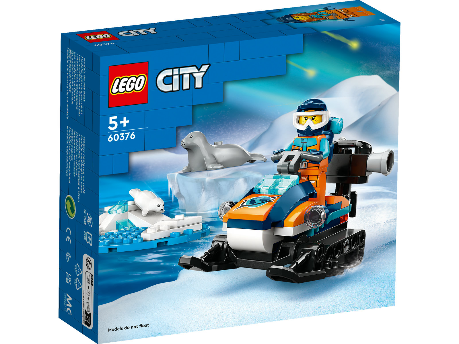 LEGO® City 60376 - Arktis-Schneemobil