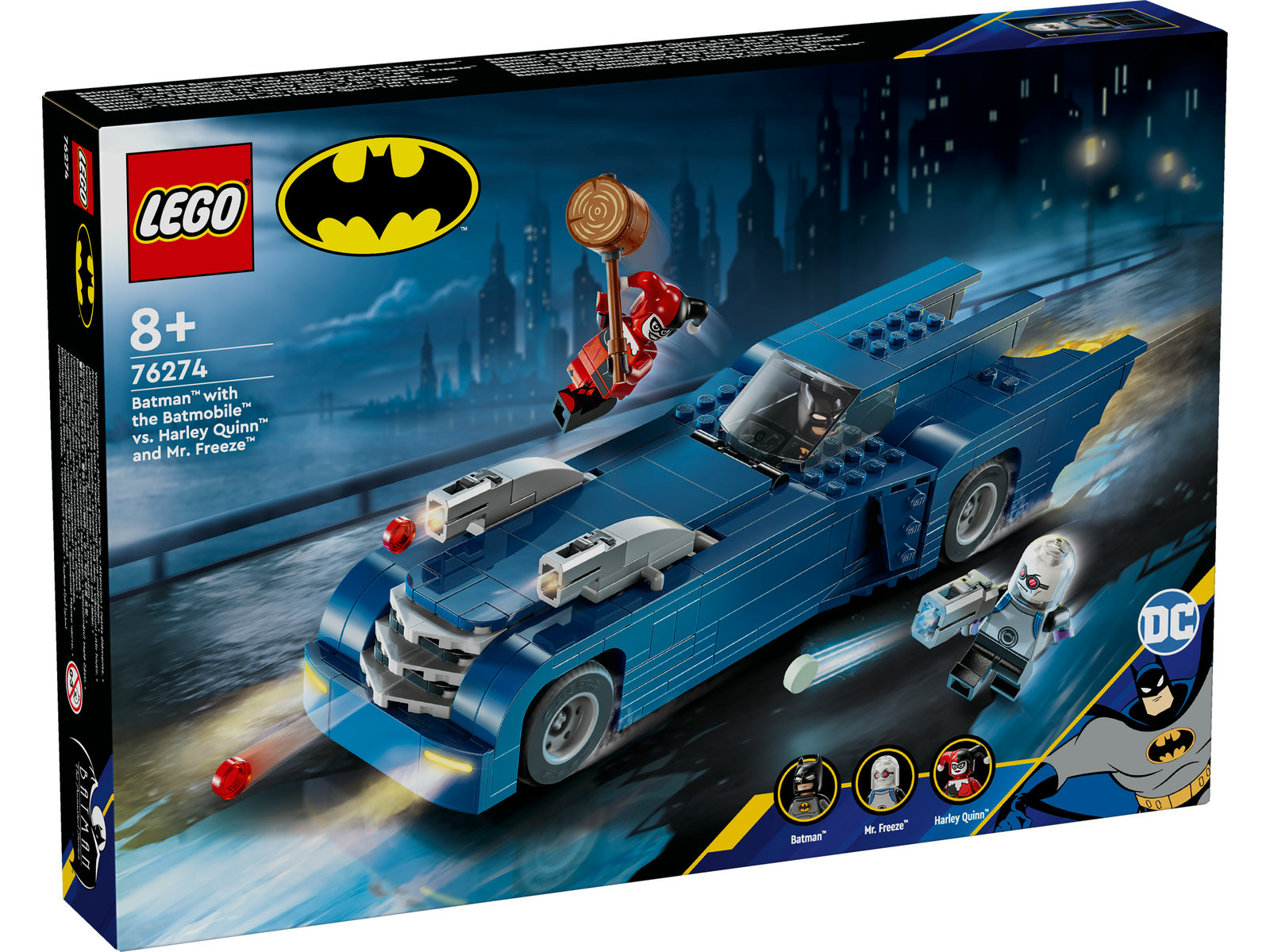 LEGO® Super Heroes DC 76274 - Batman™ im Batmobil™ vs. Harley Quinn™ und Mr. Freeze™