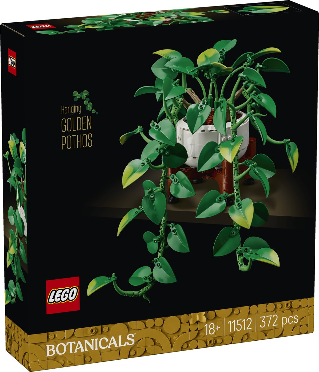 LEGO 11512 LEGO® Botanicals 11512 - Hängende Efeutute – Verpackung vorne