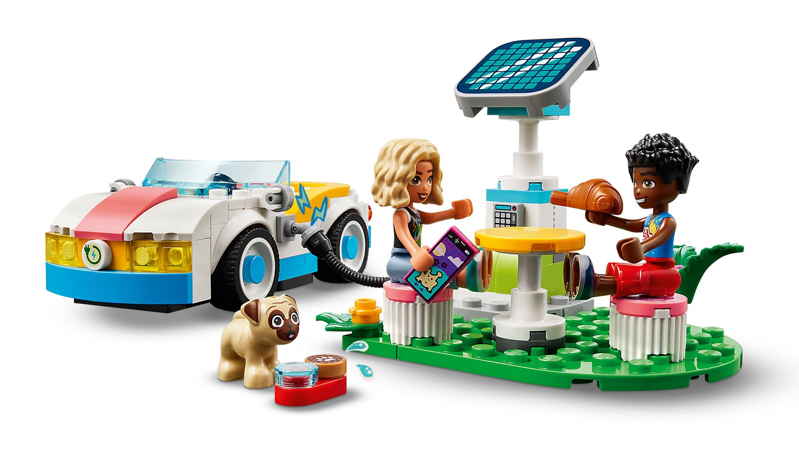 LEGO 42609 LEGO® Friends 42609 - E-Auto mit Ladestation – Detailansicht 6