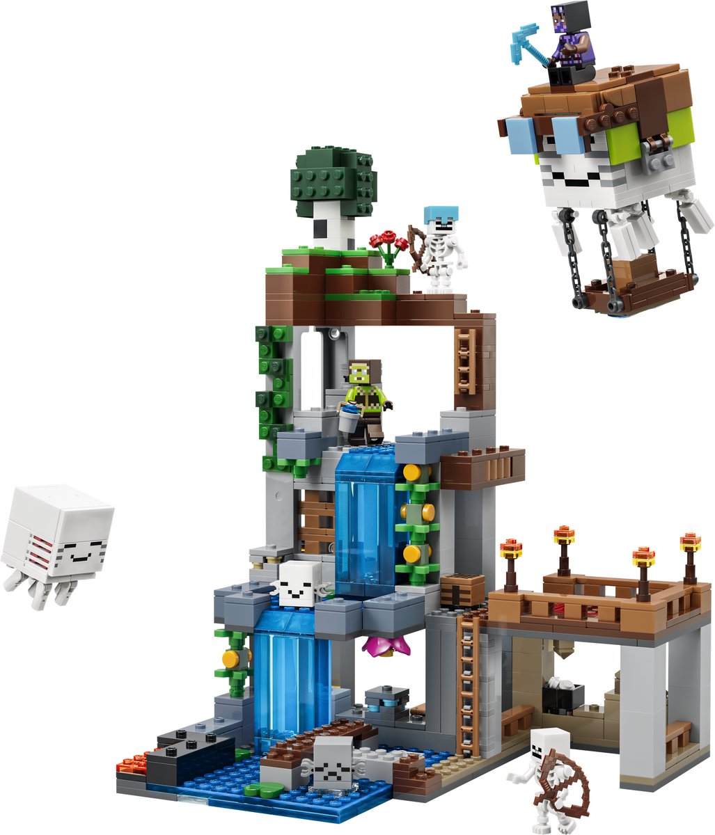 LEGO 21597 LEGO® Minecraft® 21597 - Ghast-Station – Produktfoto