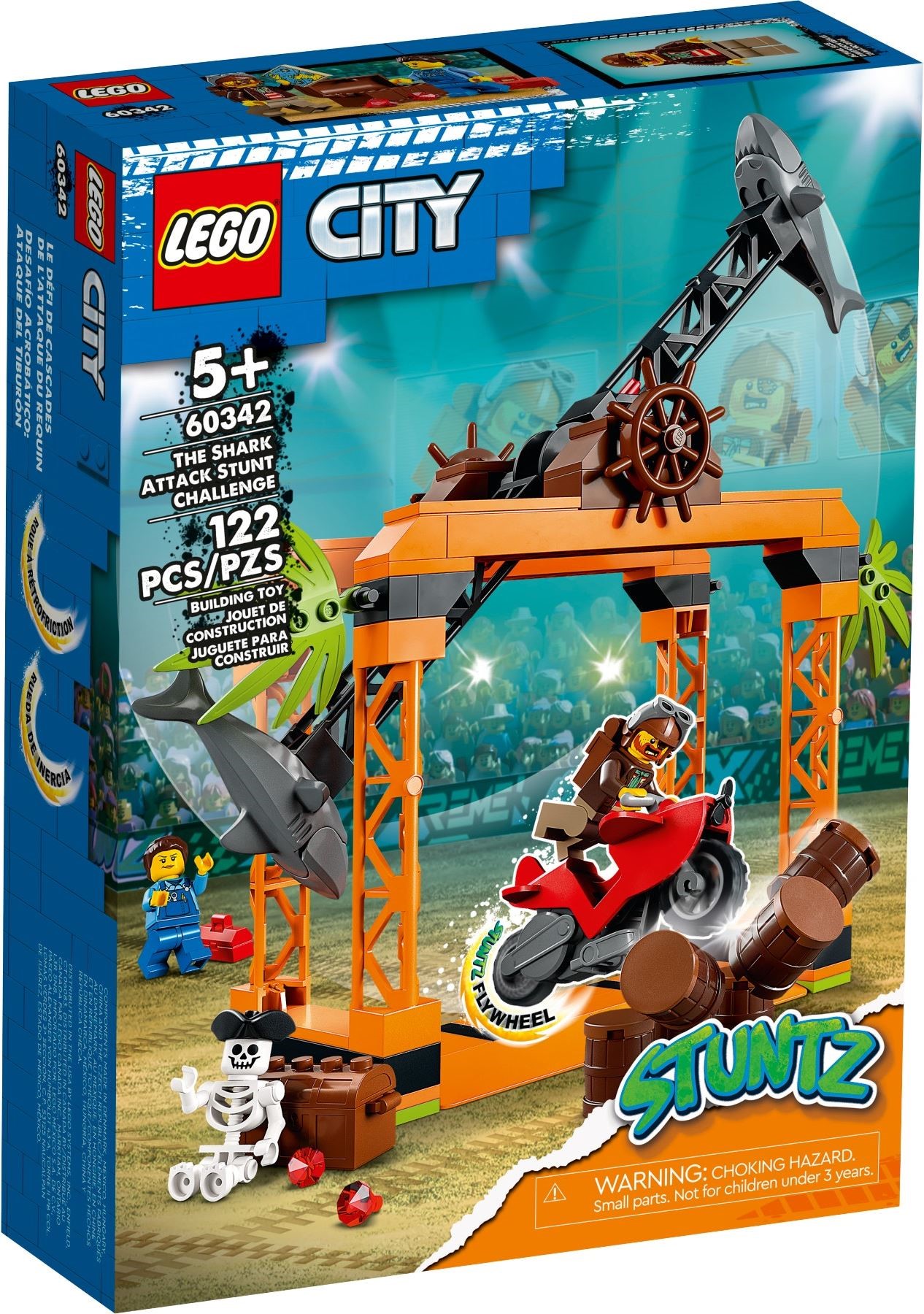 LEGO® City 60342 - Haiangriff-Stuntchallenge LEGO® City 60342 - Haiangriff-Stuntchallenge