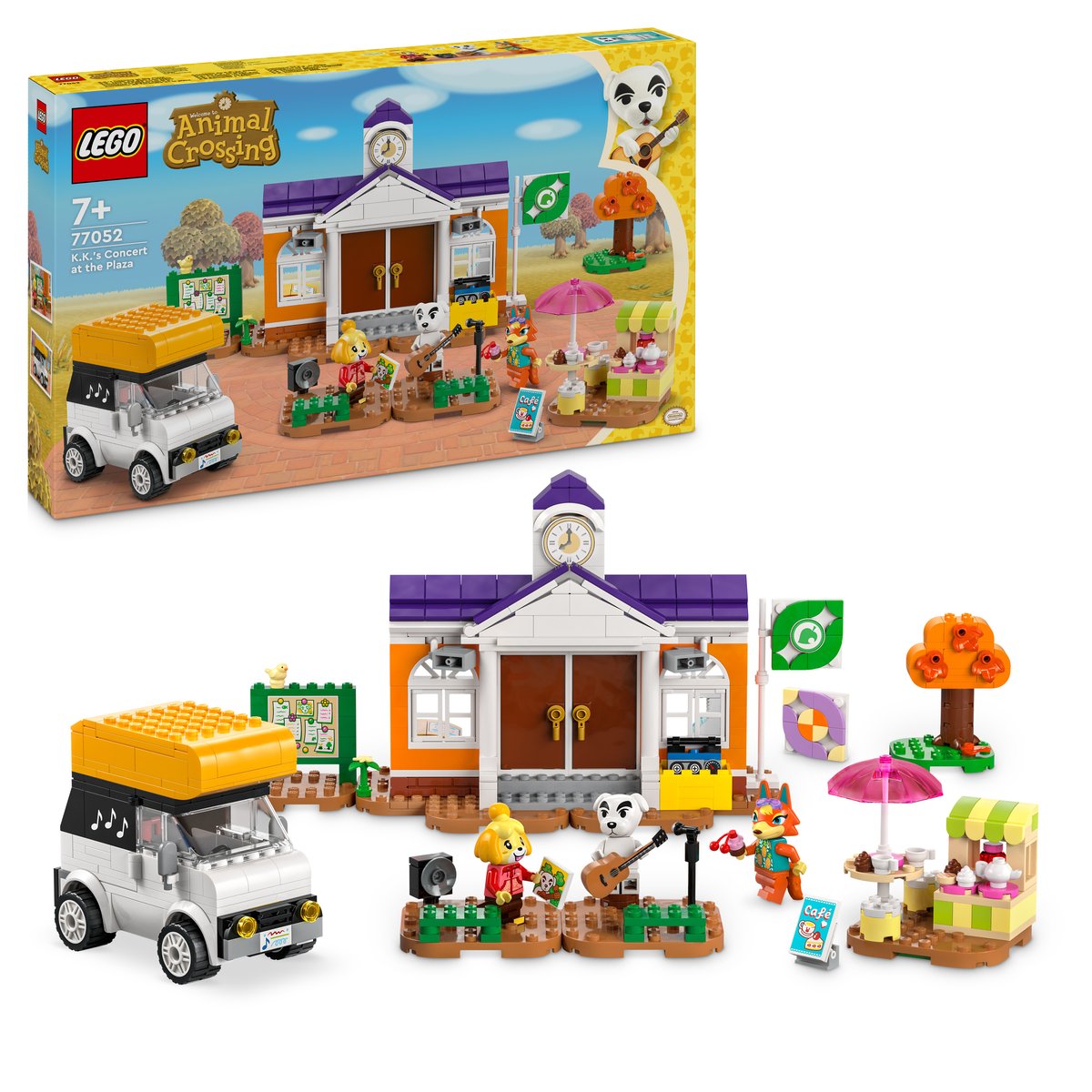 LEGO 77052 LEGO® Animal Crossing 77052 - K.K. spielt auf dem Festplatz – Box & Produkt