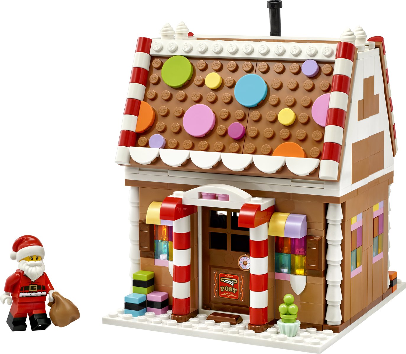 LEGO 40809 LEGO® LEGO Iconic 40809 - Weihnachtliches Lebkuchenhaus – Produktfoto