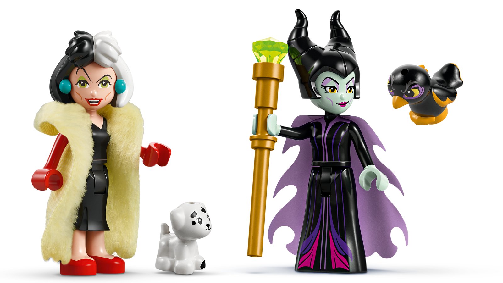 LEGO 43262 LEGO® Disney Classic 43262 - Die Kleider von Malefiz und Cruella De Vil – Detailansicht 1