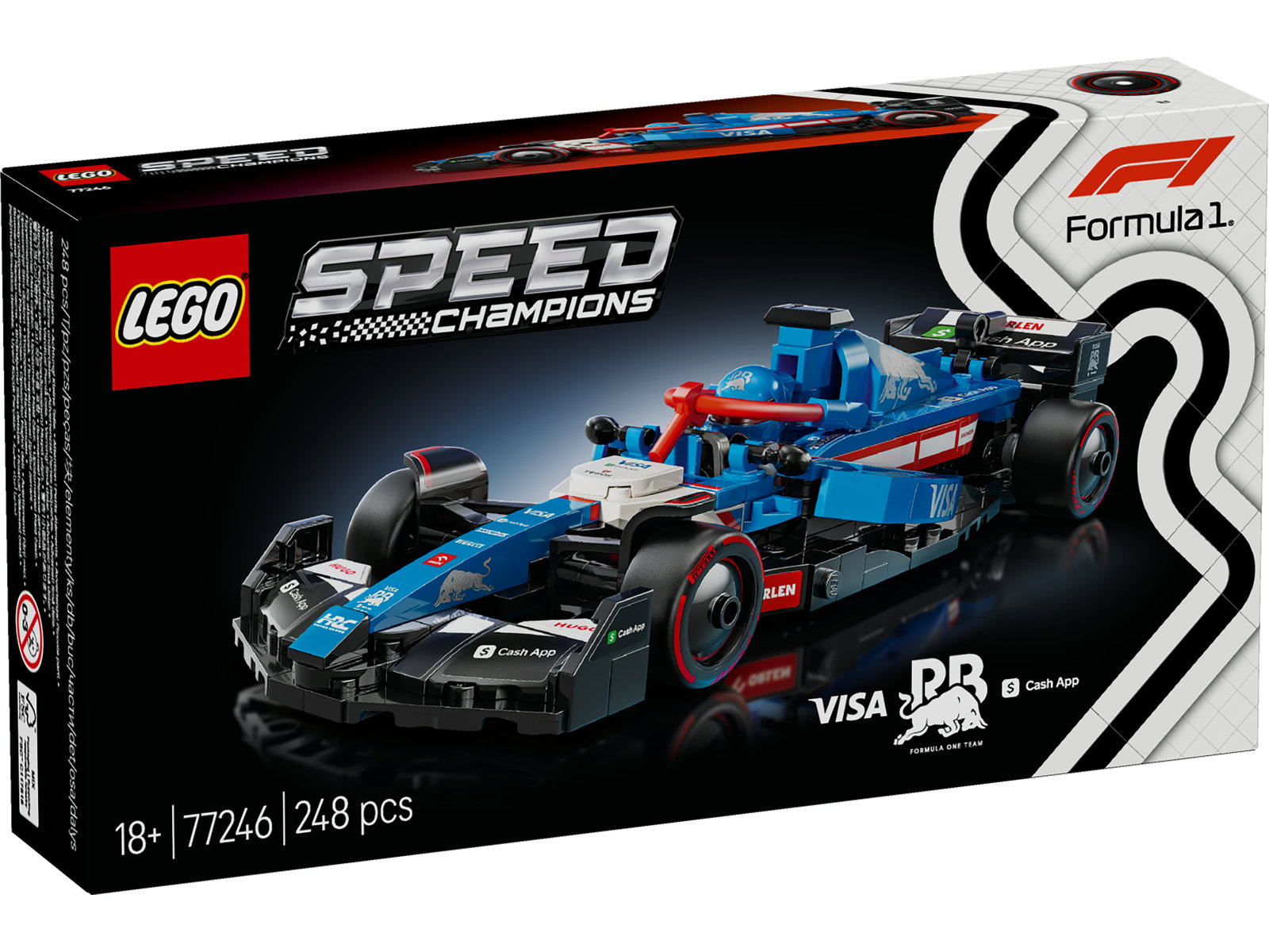 LEGO® Speed Champions 77246 - Visa Cash App RB VCARB 01 F1® Rennauto LEGO® Speed Champions 77246 - Visa Cash App RB VCARB 01 F1® Rennauto
