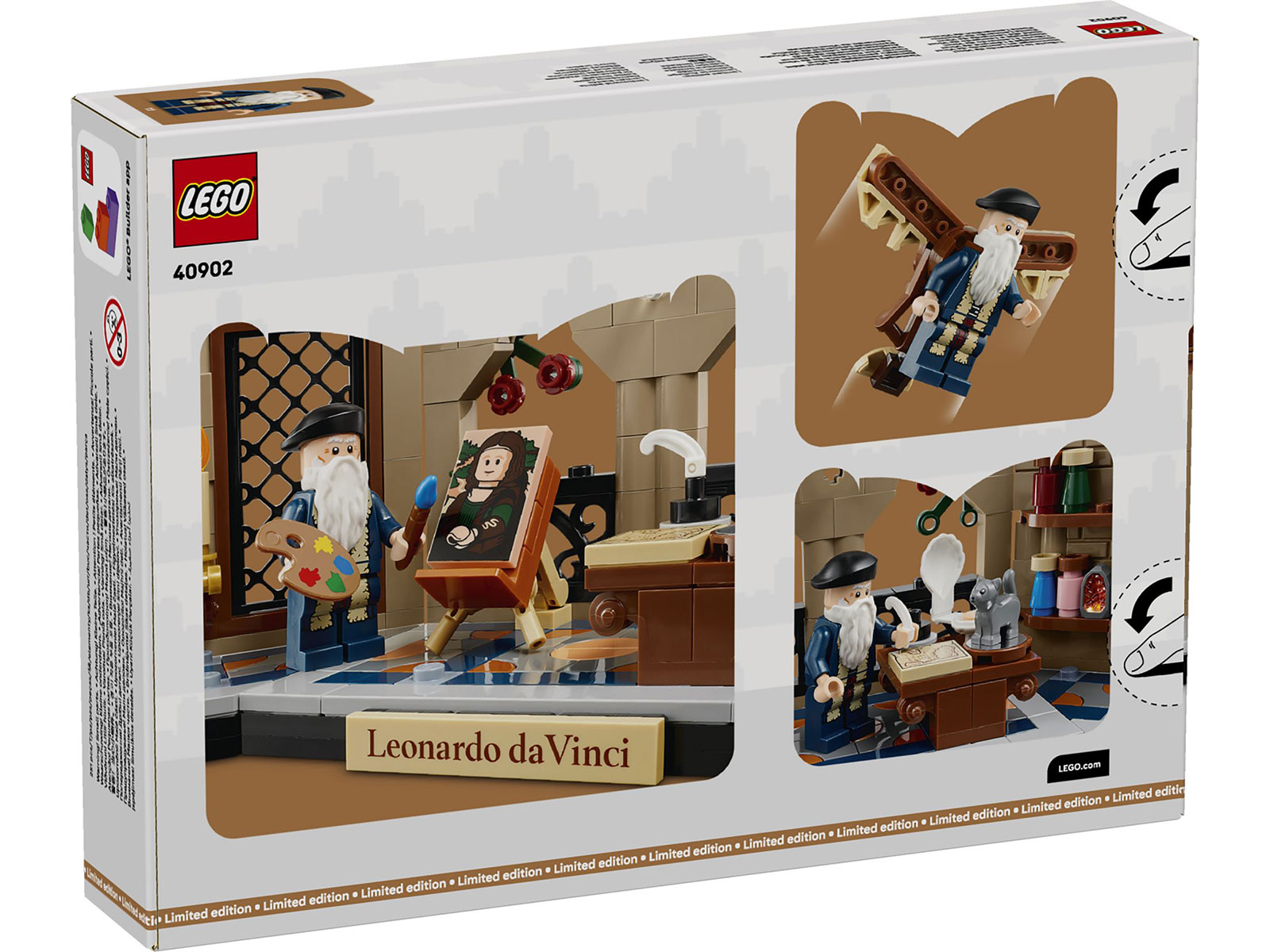 LEGO® 40902 - Hommage an Leonardo da Vinci