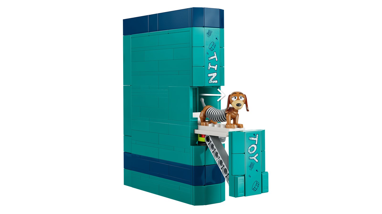 LEGO 43301 LEGO® ǀ Disney and Pixar 43301 - Toy Story: Slinky-Buchstützen – Detailansicht 4